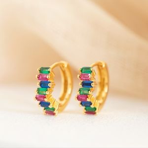 Dainty Rainbow Huggies (S925)